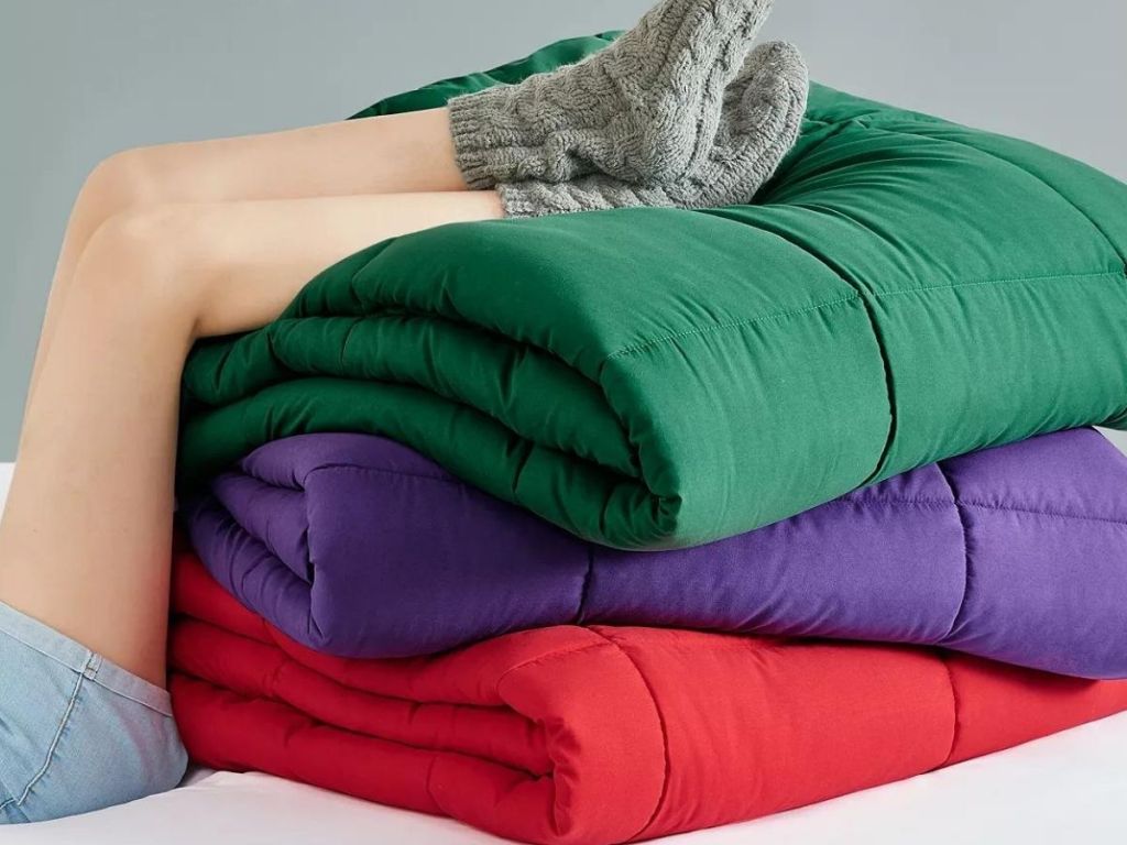 Martha Stewart Essentials colorful bedding