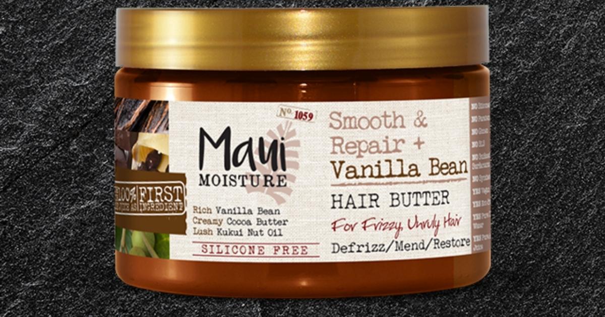 maui moisture vanilla bean hair butter treatment