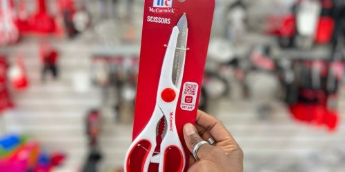McCormick Kitchen Scissors Only $1.25 at Dollar Tree