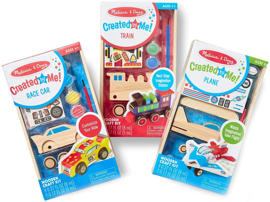 Melissa & Doug Decorate-Your-Own Wooden Craft Kits