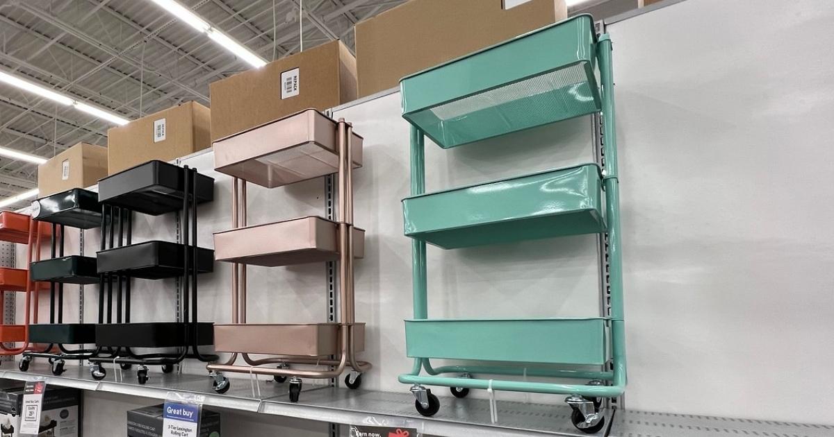 Michaels Rolling Storage Carts from  (Reg. ) | Easy Way to Stay Organized!