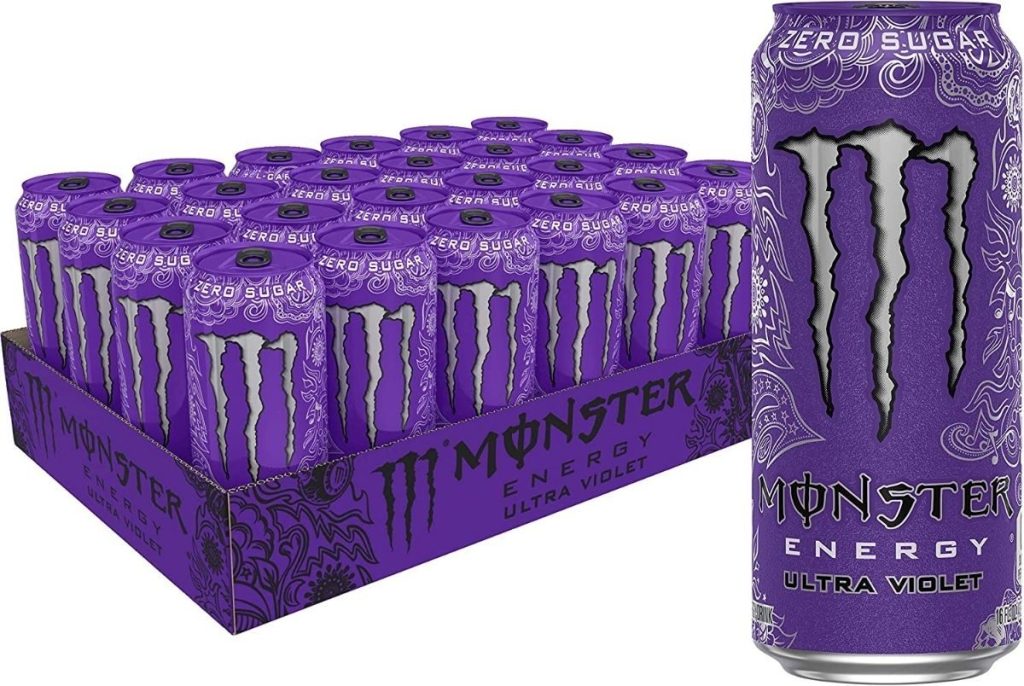 Monster Energy Drinks Ultra Violet