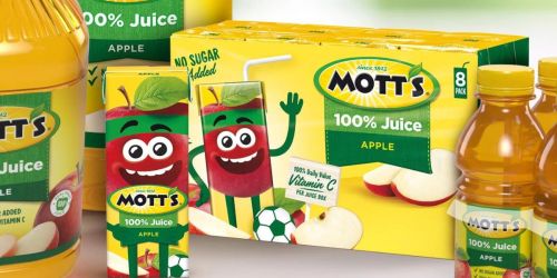 Mott’s 100% Apple Juice Boxes 8-Count Only $2.27 Shipped on Amazon