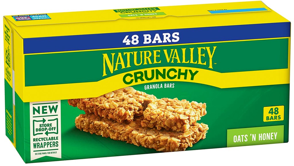 Nature Valley Crunchy Oats 'n Honey Granola Bars 48-Count Box