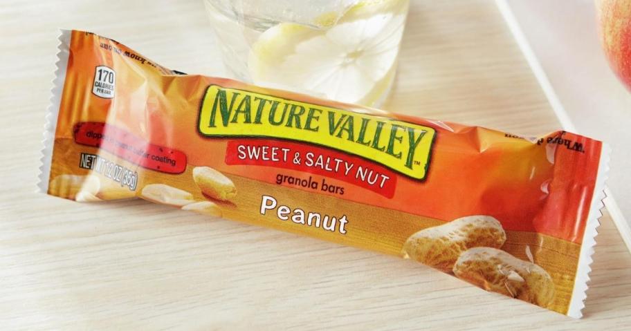 nature valley sweet and salty peanut granola bar