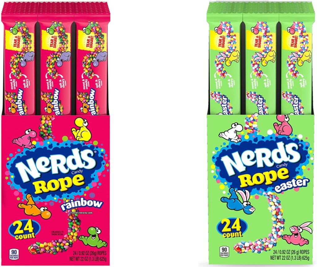 Nerds Ropes Regular and Easter 24-count boxes