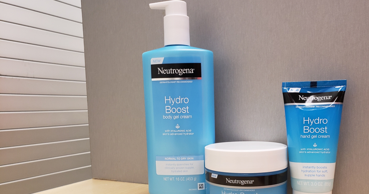 Neutrogena hydro boost products