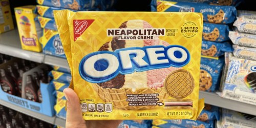 Grab a New OREO Flavor at Walmart & Target – Limited Edition Neapolitan Cookies!