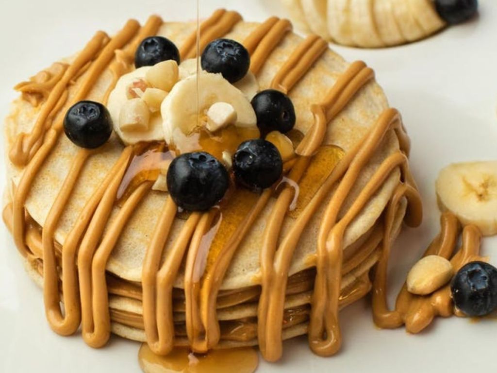 Pancakes with Peanut Butter