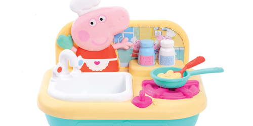 Peppa Pig Cooking Fun Tabletop Kitchen Only $12.56 on Amazon (Regularly $26)