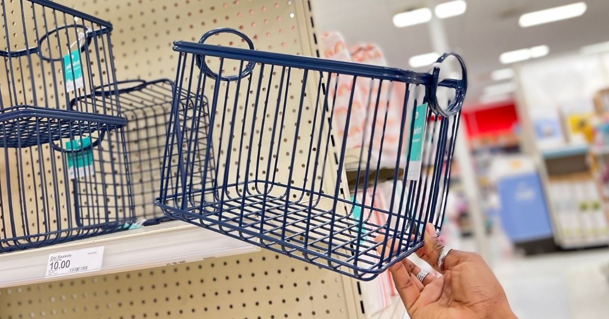 pillowfort wire basket