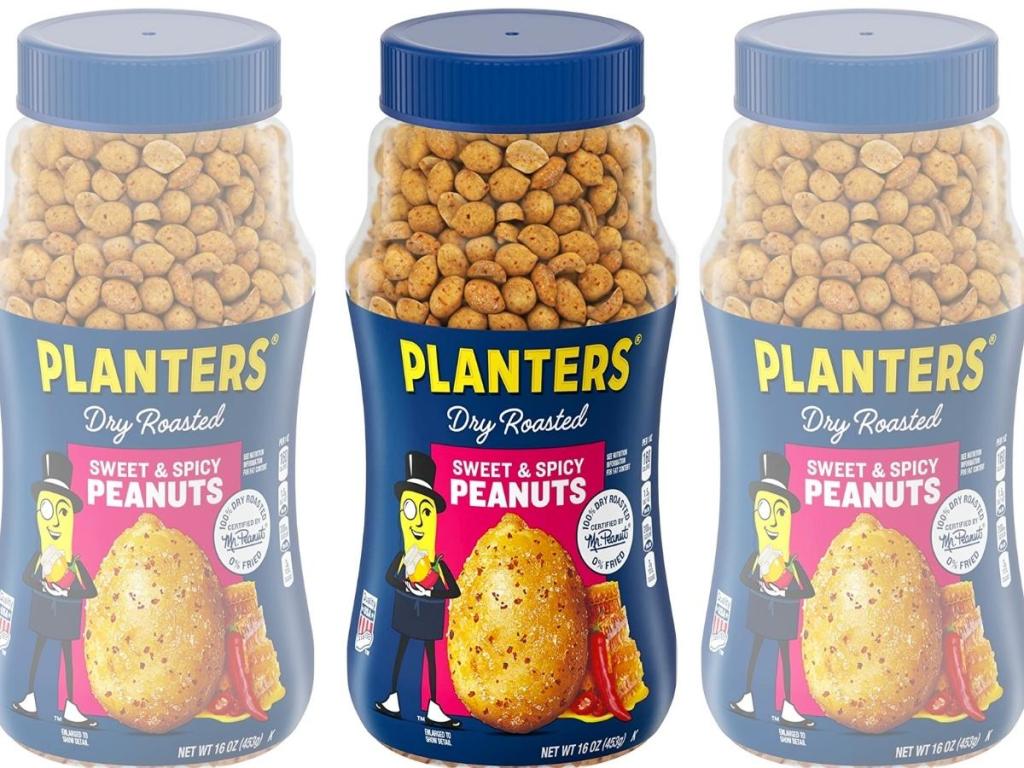 Planters 16oz Sweet and Spicy Dry Roasted Peanuts