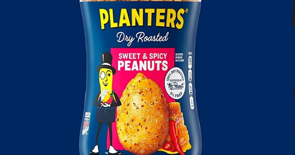 Planters 16oz Sweet and Spicy Dry Roasted Peanuts