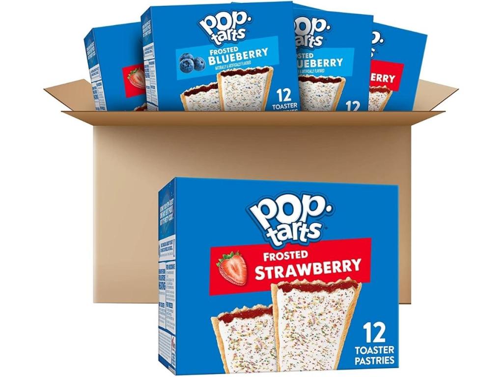 Pop-Tarts Variety Pack, Strawberry and Blueberry 60-Pack