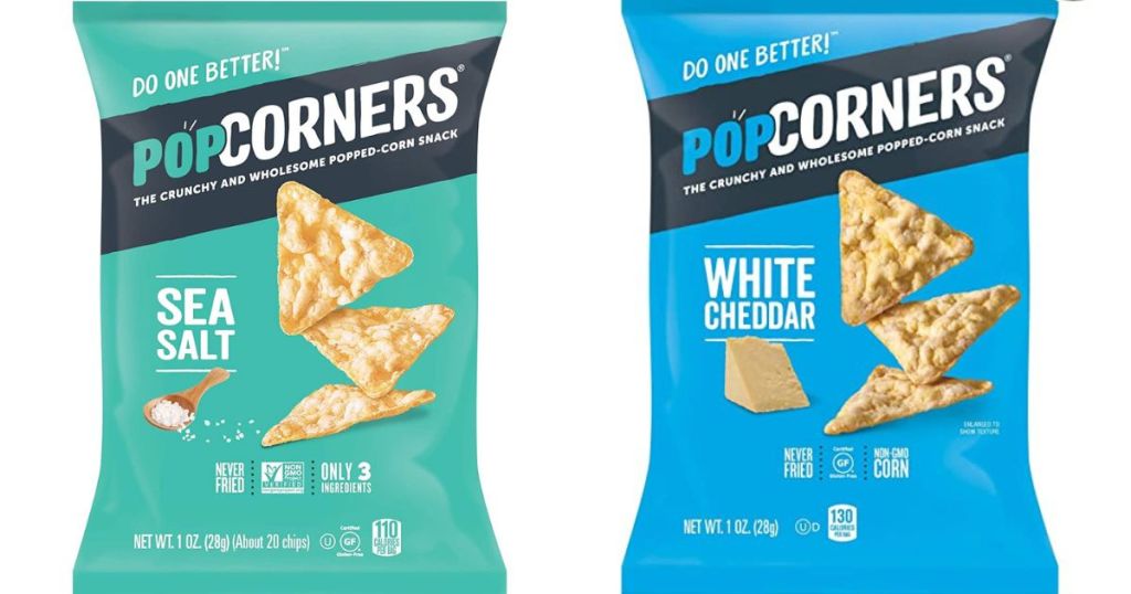 two bags of Popcorners