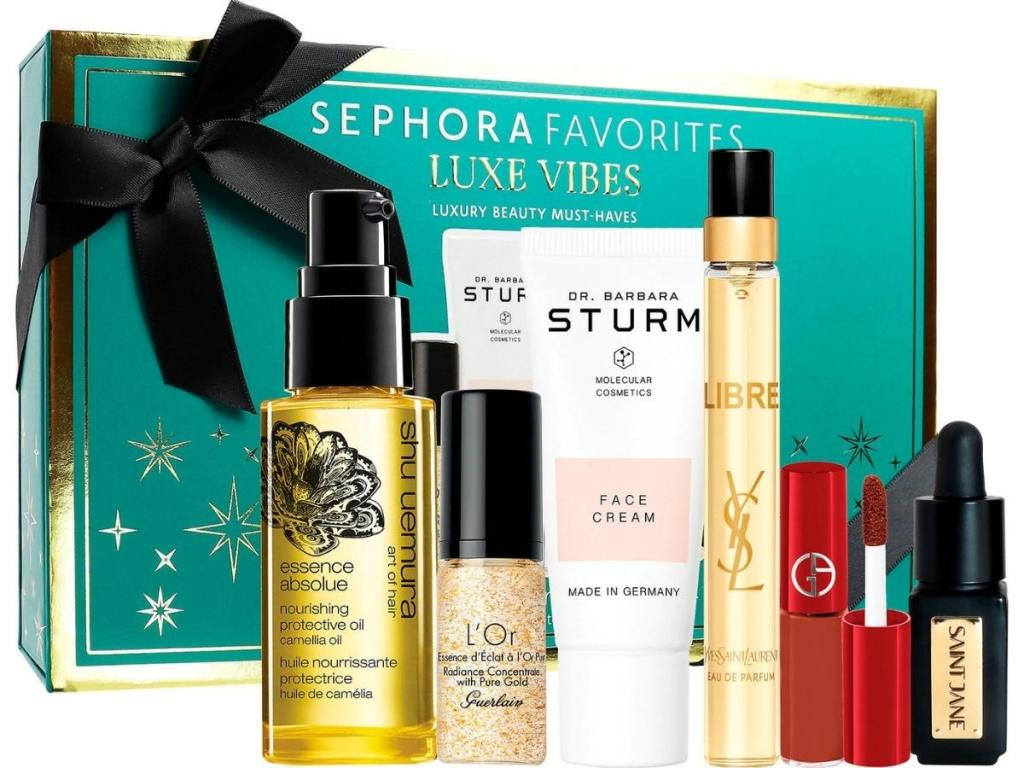 Sephora Favorites Luxe Vibes Mini Luxury Beauty Sampler Set