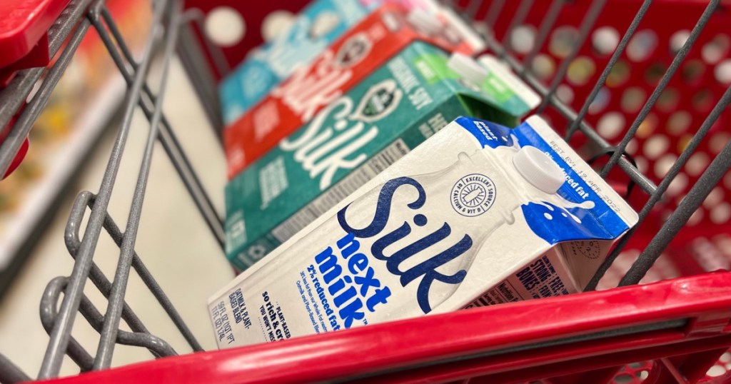 Silk Next Milk in Target Cart