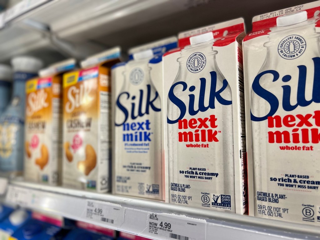 Silk Next Milk in Target cooler