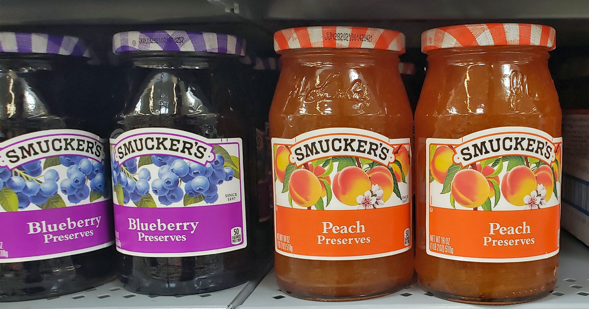 Smucker’s Peach Preserves Jars 6-Pack Just $12.44 Shipped on Amazon
