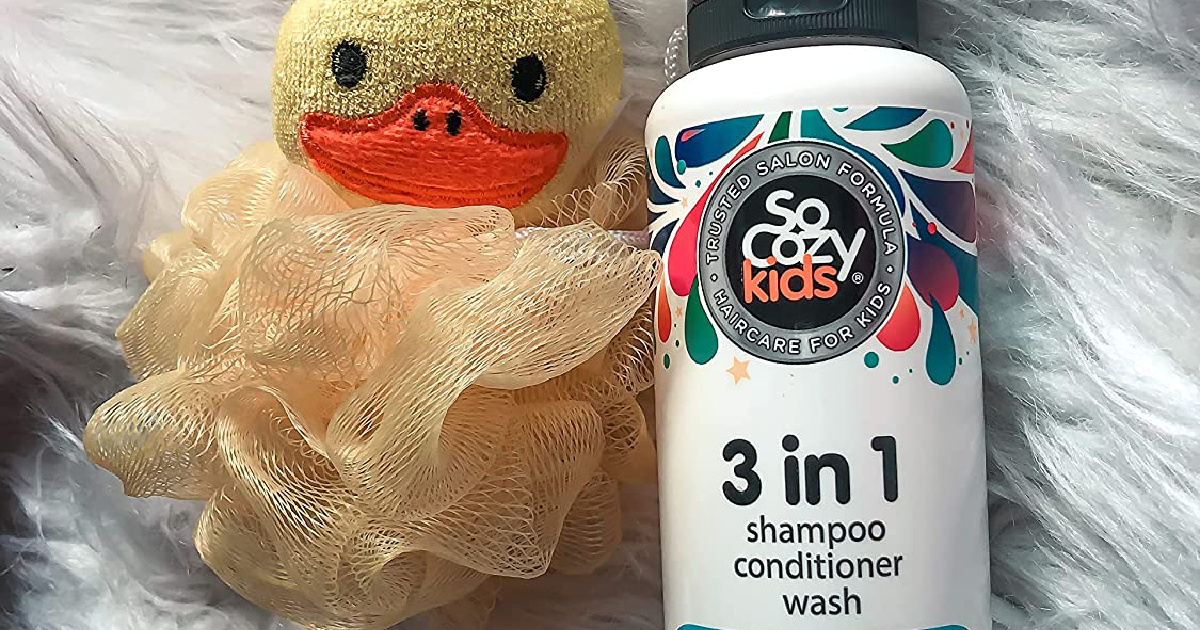 SoCozy Kids 3-in-1 Shampoo, Conditioner & Body Wash