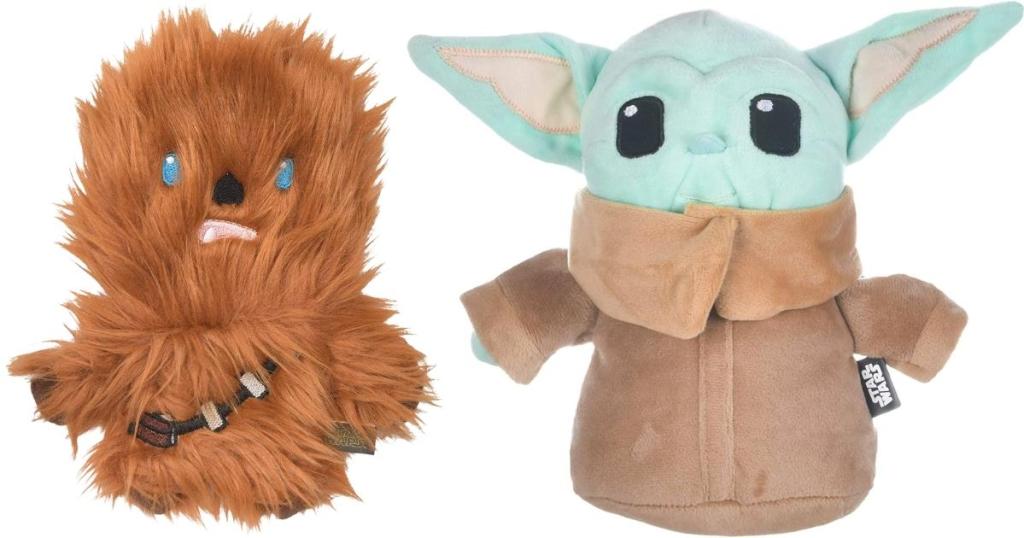 star wars chewbacca and the child squeaky toys