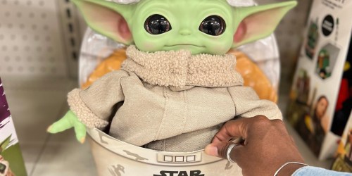 Star Wars The Mandalorian Grogu Plush Toy Just $9 on Kohl’s.com (Regularly $26)