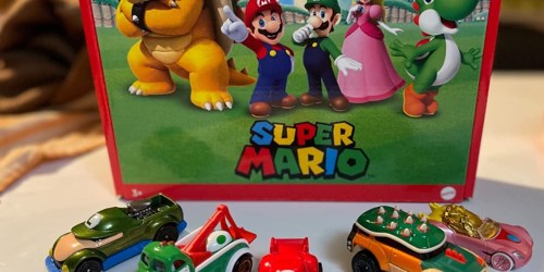 Hot Wheels Super Mario Cars 5-Pack Only $11.99 on Amazon