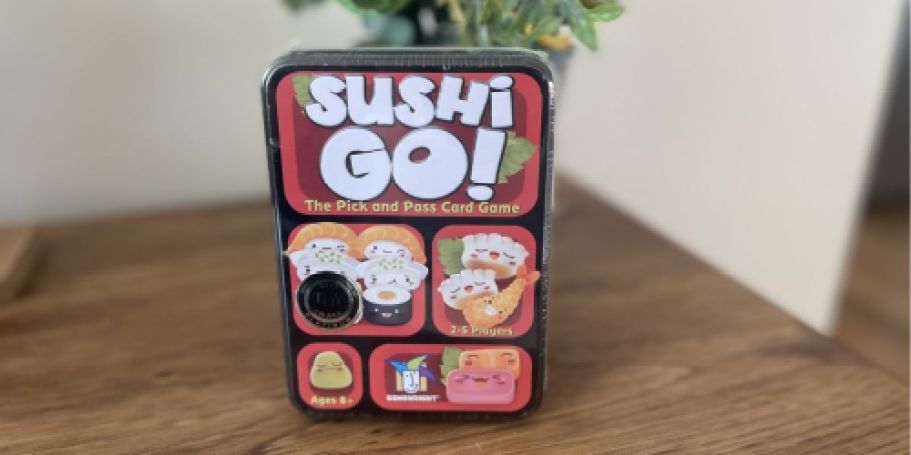 Sushi Go! Card Game UNDER $5 on Amazon