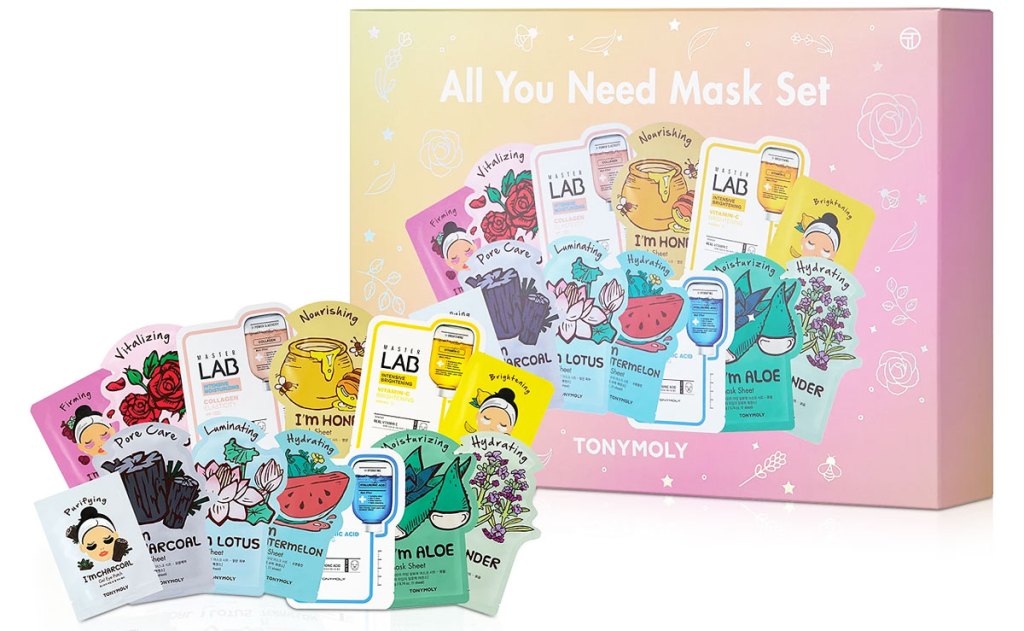 TONYMOLY facial mask set