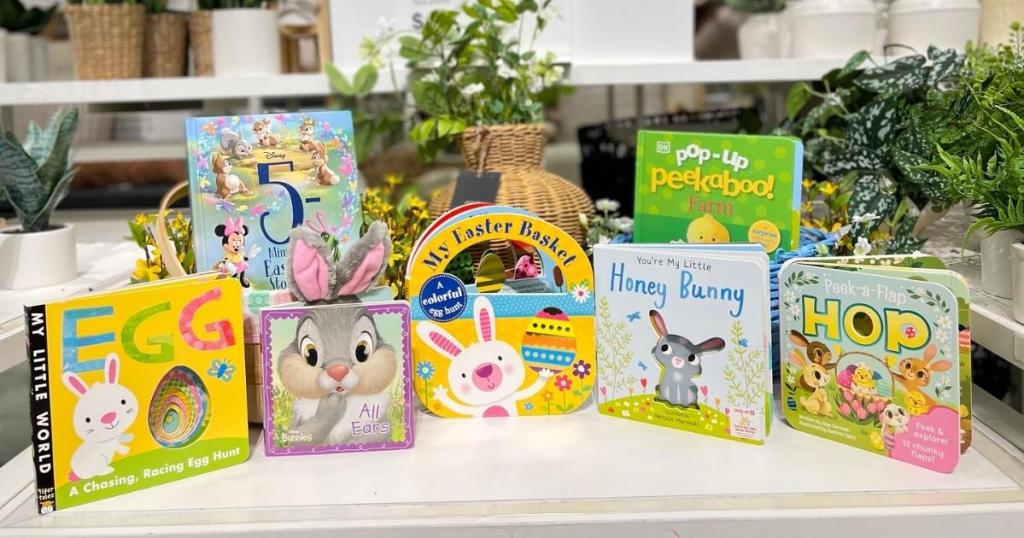 target kids easter books in store