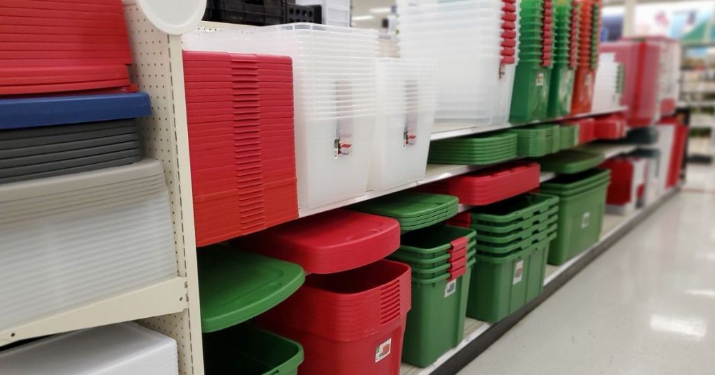 Target Plastic Storage Bins