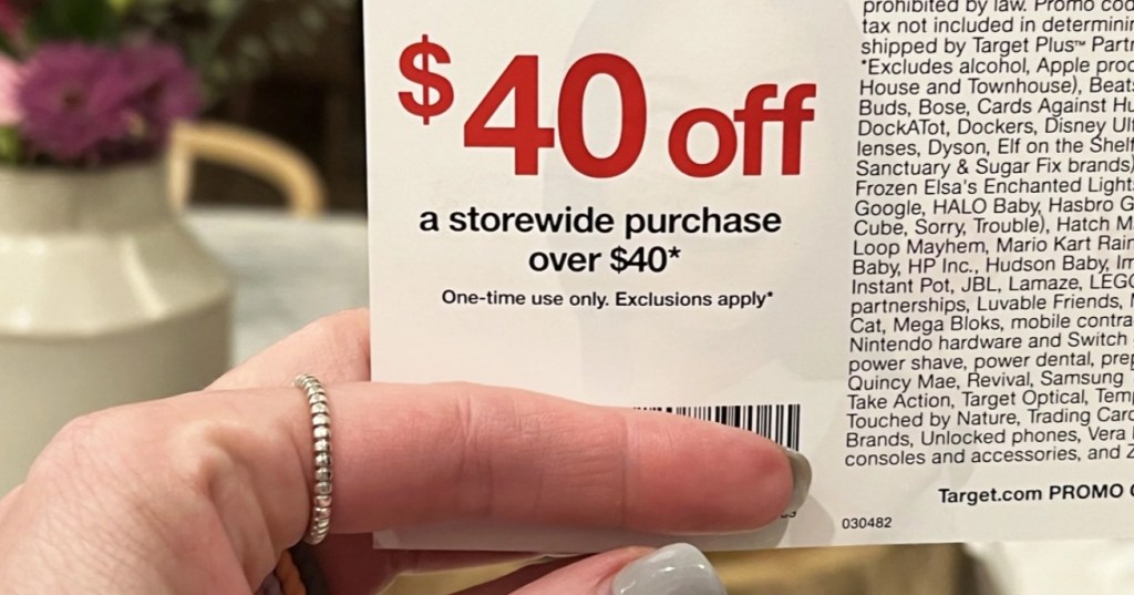 Get $40 Off a Future Purchase When Approved for a Target RedCard
