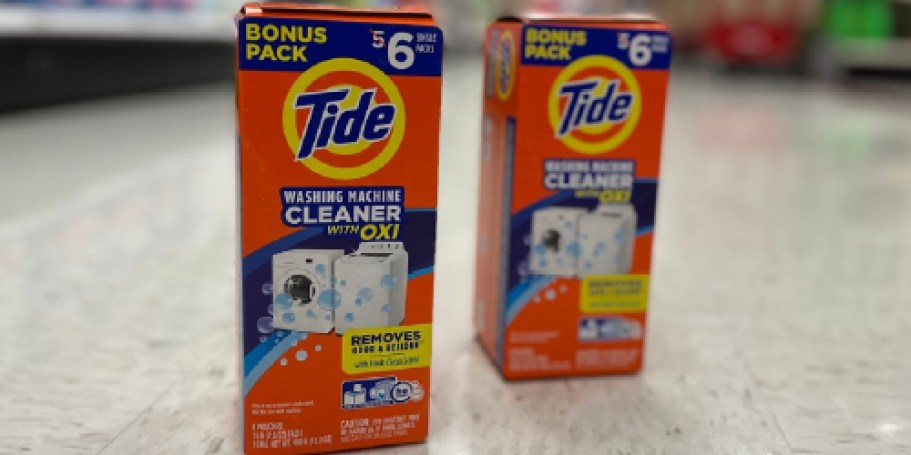 Tide Washing Machine Cleaner 6-Month Supply Only $2.74 on Target.com