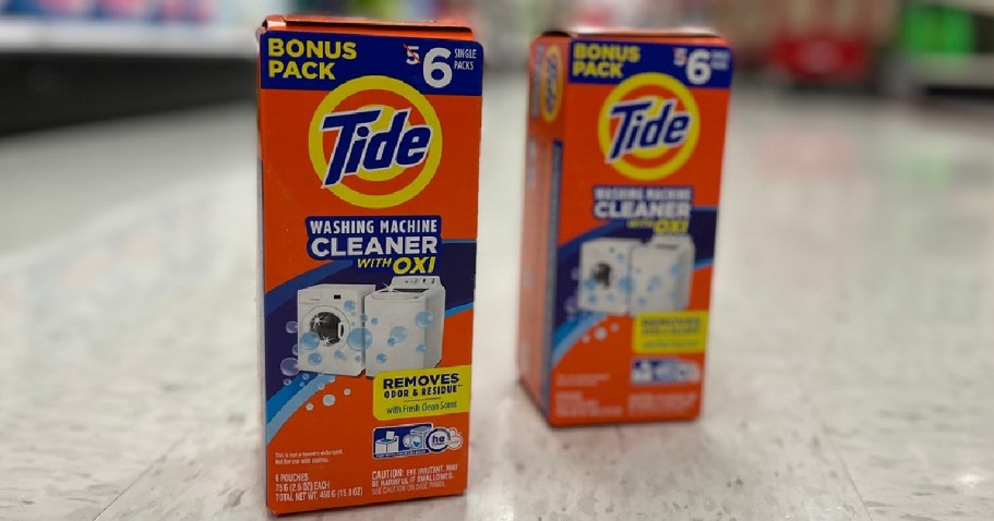 Tide Washing Machine Cleaner 6-Month Supply Only $2.74 on Target.com