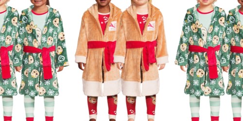Toddler Pajama & Robe 3-Piece Sets Only $5 on Walmart.com (Regularly $20)