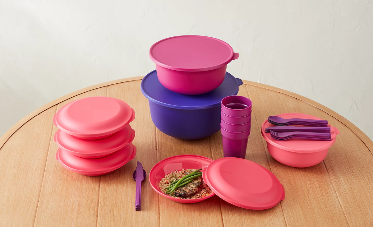 Tupperware All Together Picnic 30-Piece Food Storage Container Set