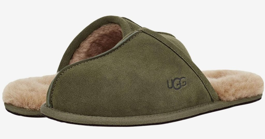 olive green ugg slippers