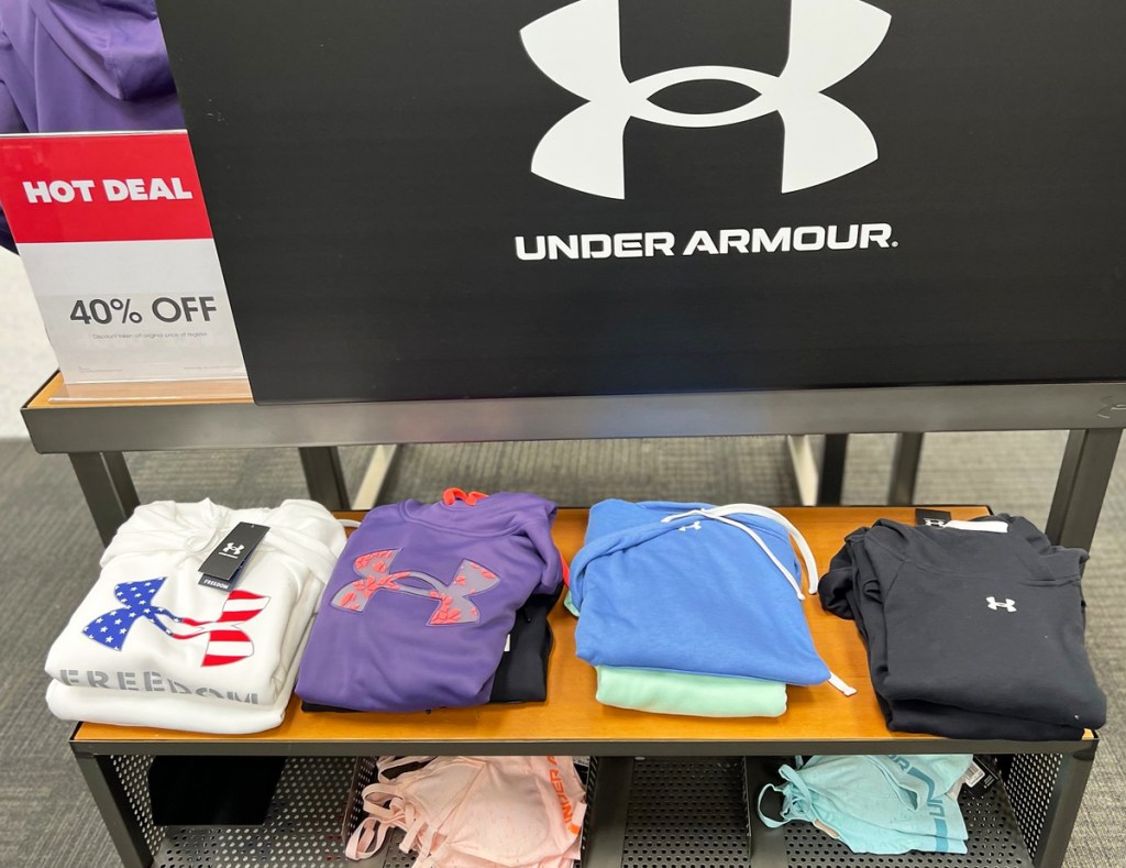 under armour women's tees