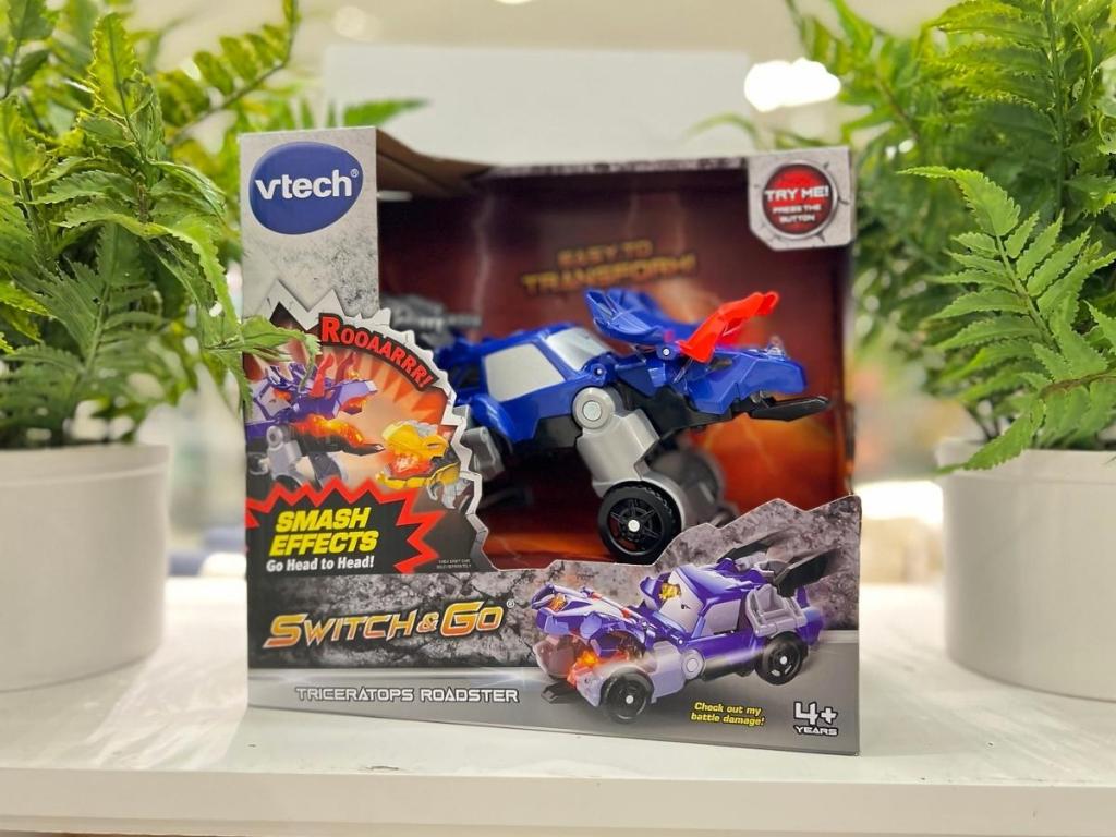 VTech Switch and Go Battlers Triceratops Roadster