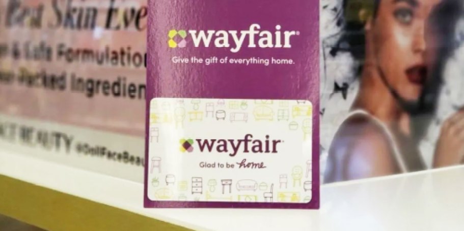 $50 Wayfair eGift Card Only $42.50