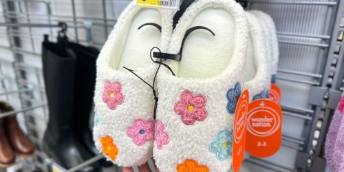 Adorable Kids Slippers at Walmart for Just $6.98!