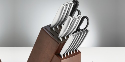 Belgique 16-Piece Knife Block Set Just $39.93 Shipped on Macys.com (Regularly $139)