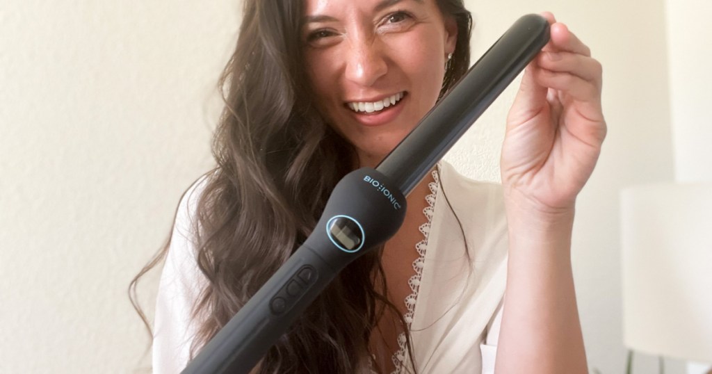 The Bio Ionic Curling Iron is My Secret to Healthy Holiday Hair Styles