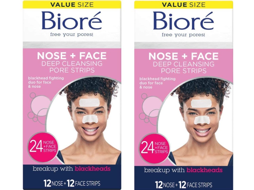 biore Stips nose + face