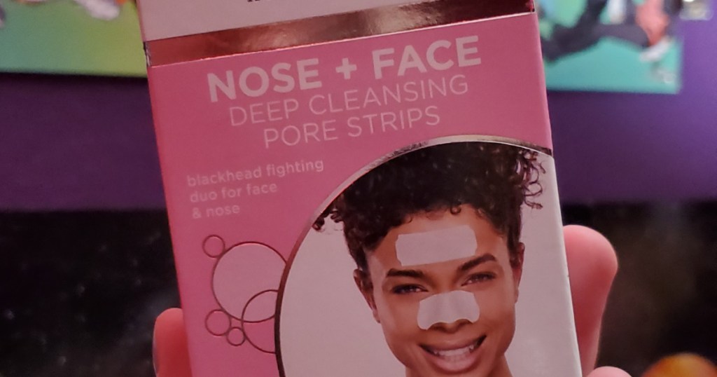 biore nose + face strips