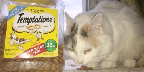Temptations Cat Treats 30oz Containers Only $9.61 Shipped on Amazon (Regularly $15)