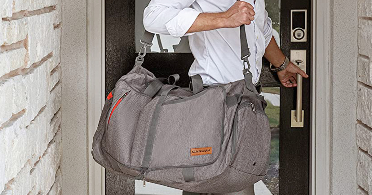 Large Duffel Bags Only $16.49 on Amazon (Reg. $40) | Waterproof & Tear ...