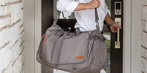 Large Duffel Bags Only $16.49 on Amazon (Reg. $40) | Waterproof & Tear-Resistant