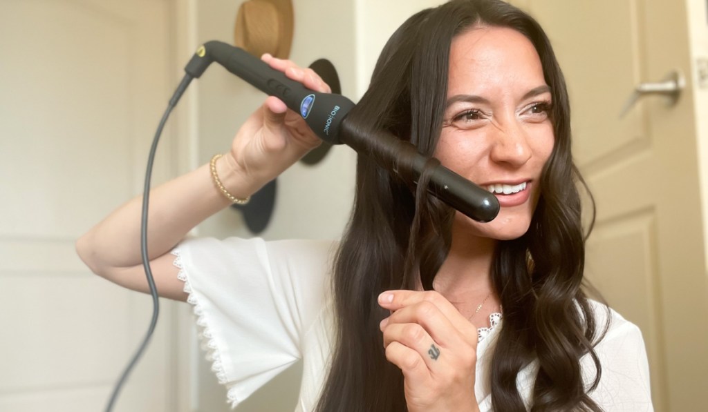 The Bio Ionic Curling Iron is My Secret to Healthy Holiday Hair Styles