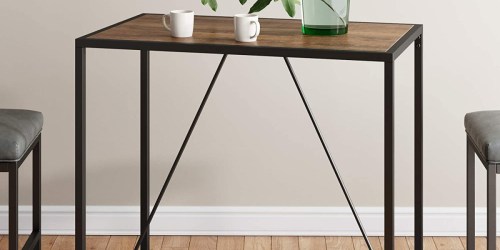 Counter-Height Industrial Dining Table Just $39.99 Shipped on Amazon